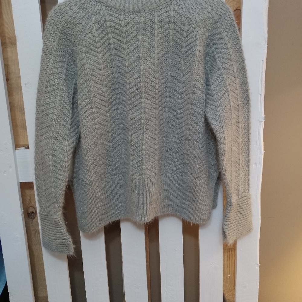 Cozy Grey Women's Sweater
